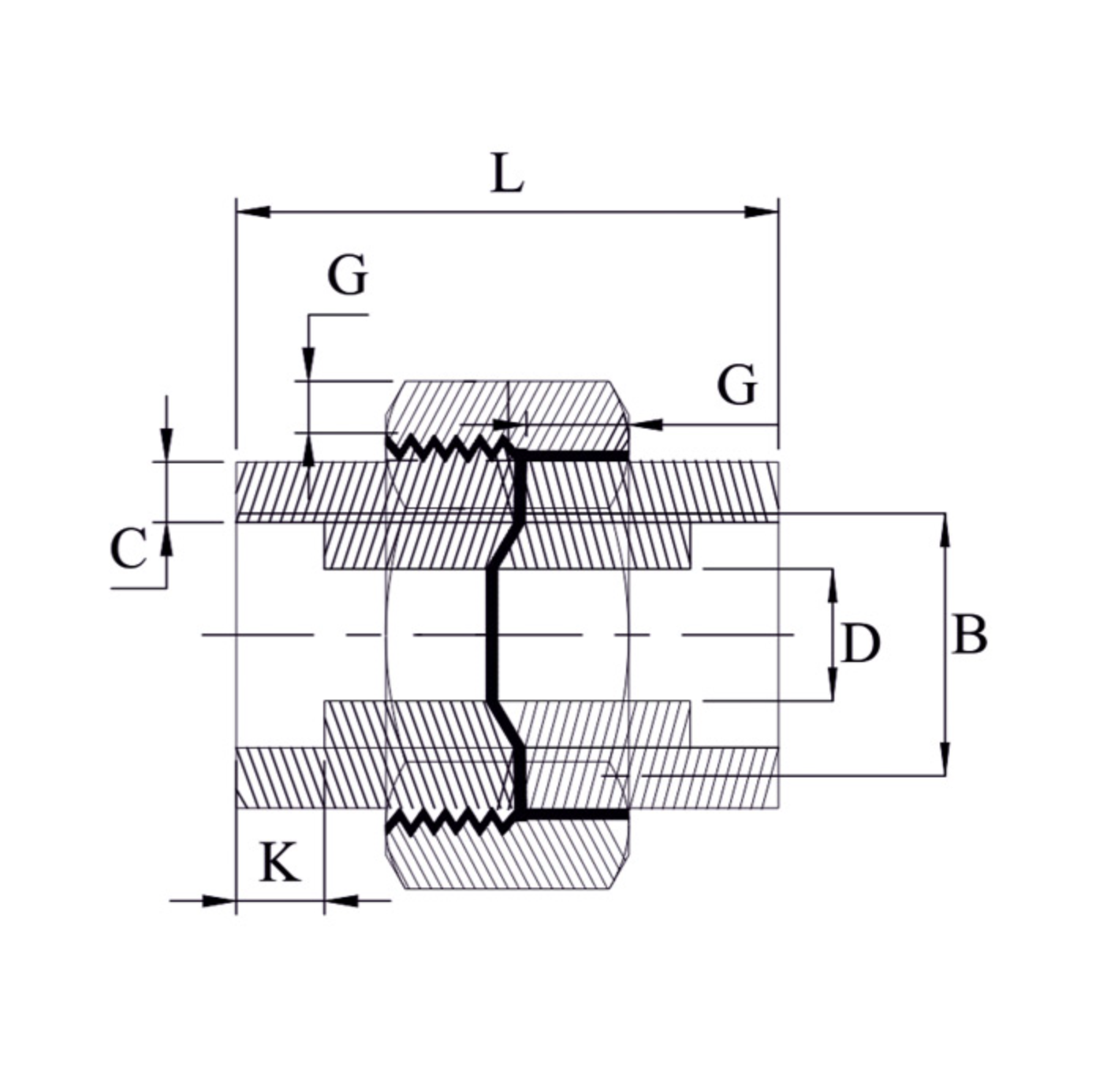 Vs Ms Union Forged Socket Weld Dimension