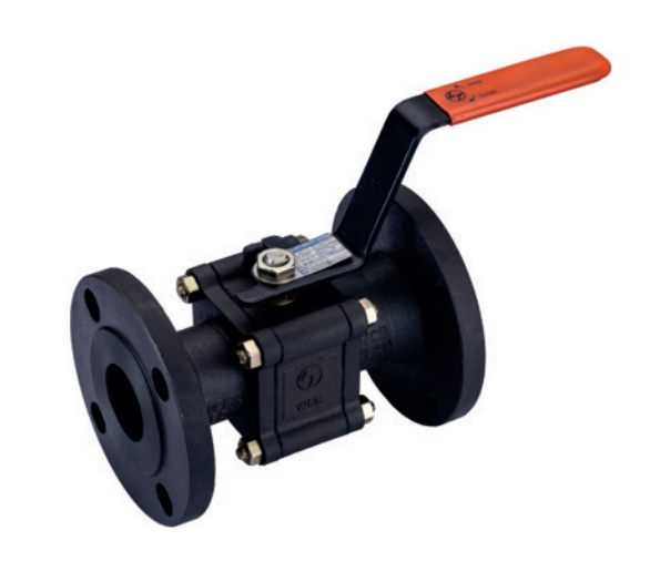 L&T CS BALL VALVE FLANGED CLASS 150# SINGLE PC DESIGN