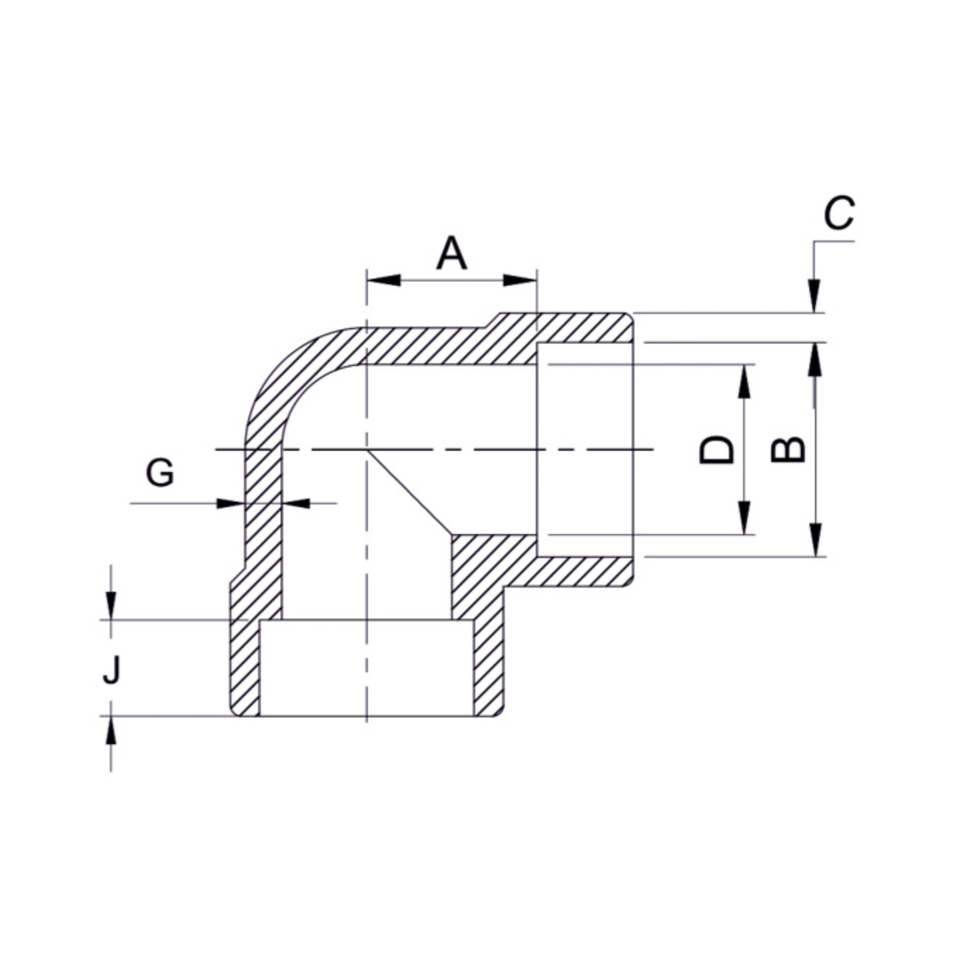 Vs Ms Elbow Forged Socket Dimensions