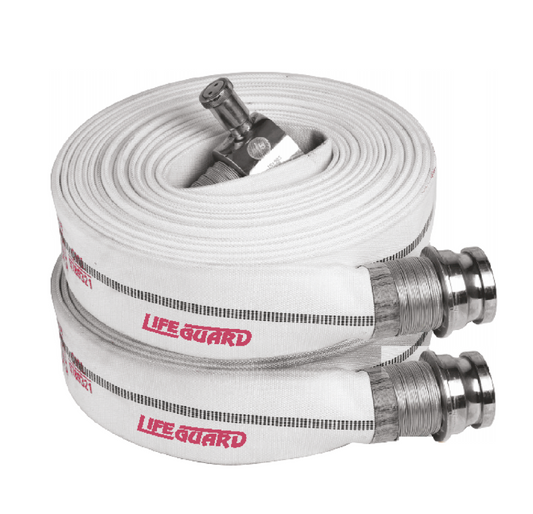 LIFEGUARD RRL FIRE HOSE 15 MTRS LONG WITH SS COUP.