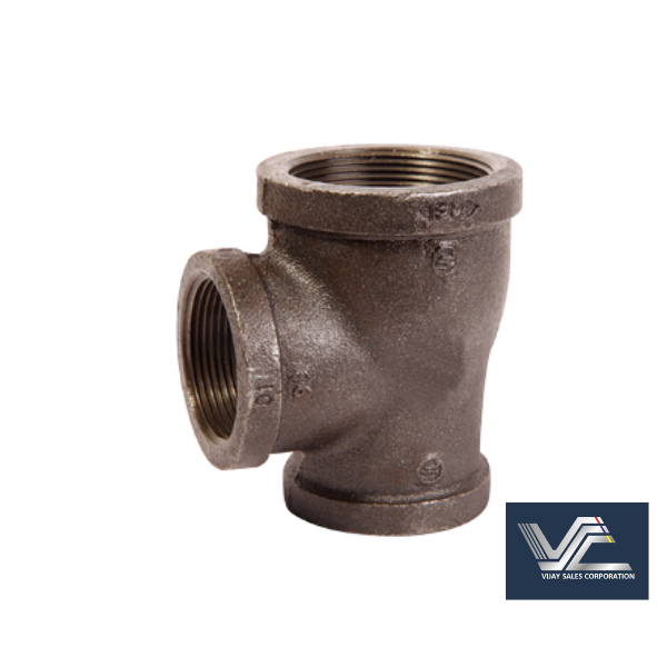 Sant Ductile Iron Reducing Tee Threaded